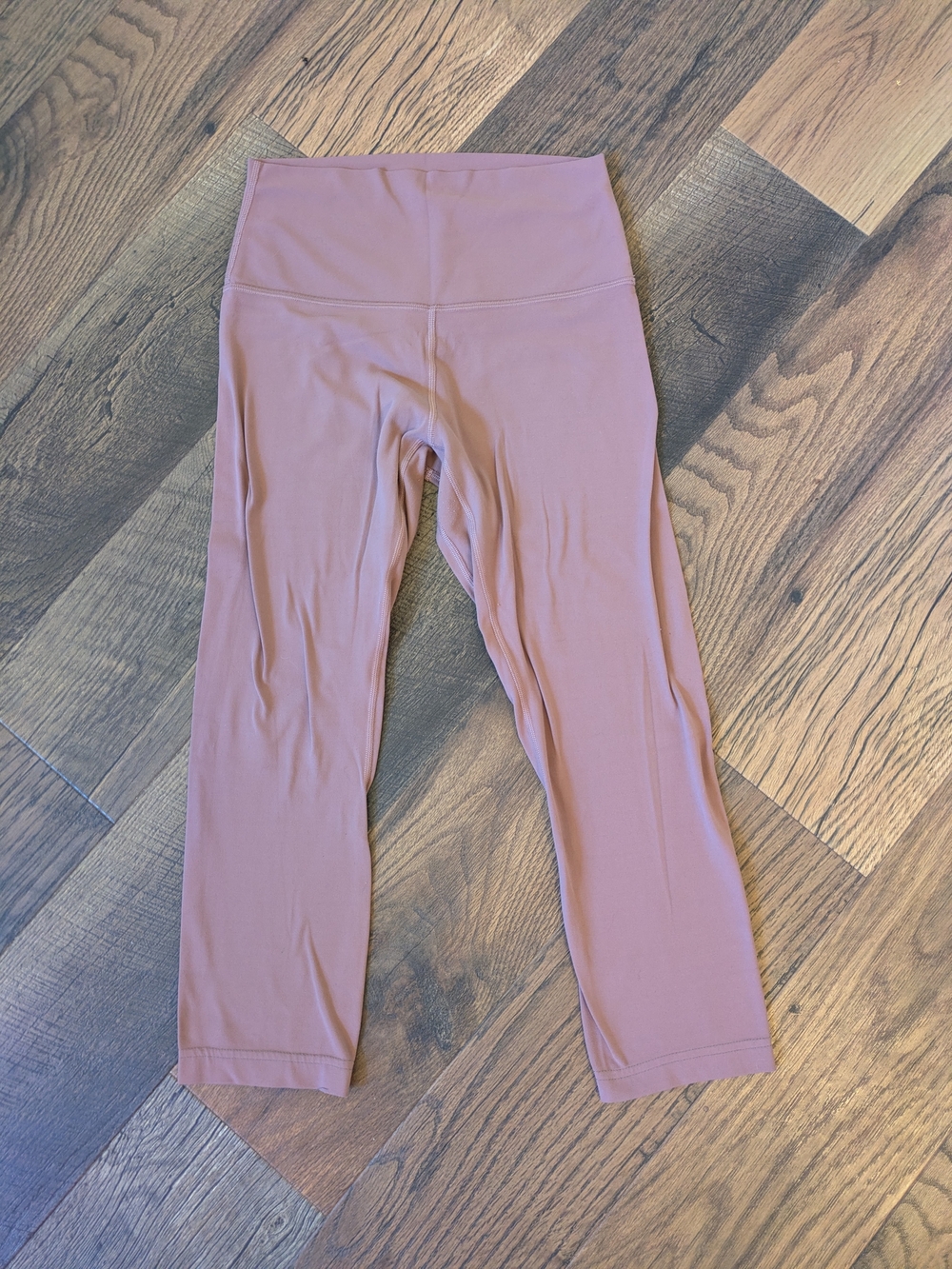 Lululemon Align Pant II 25” Red Dust Dusty Rose Mauve High Rise Leggings Size 6